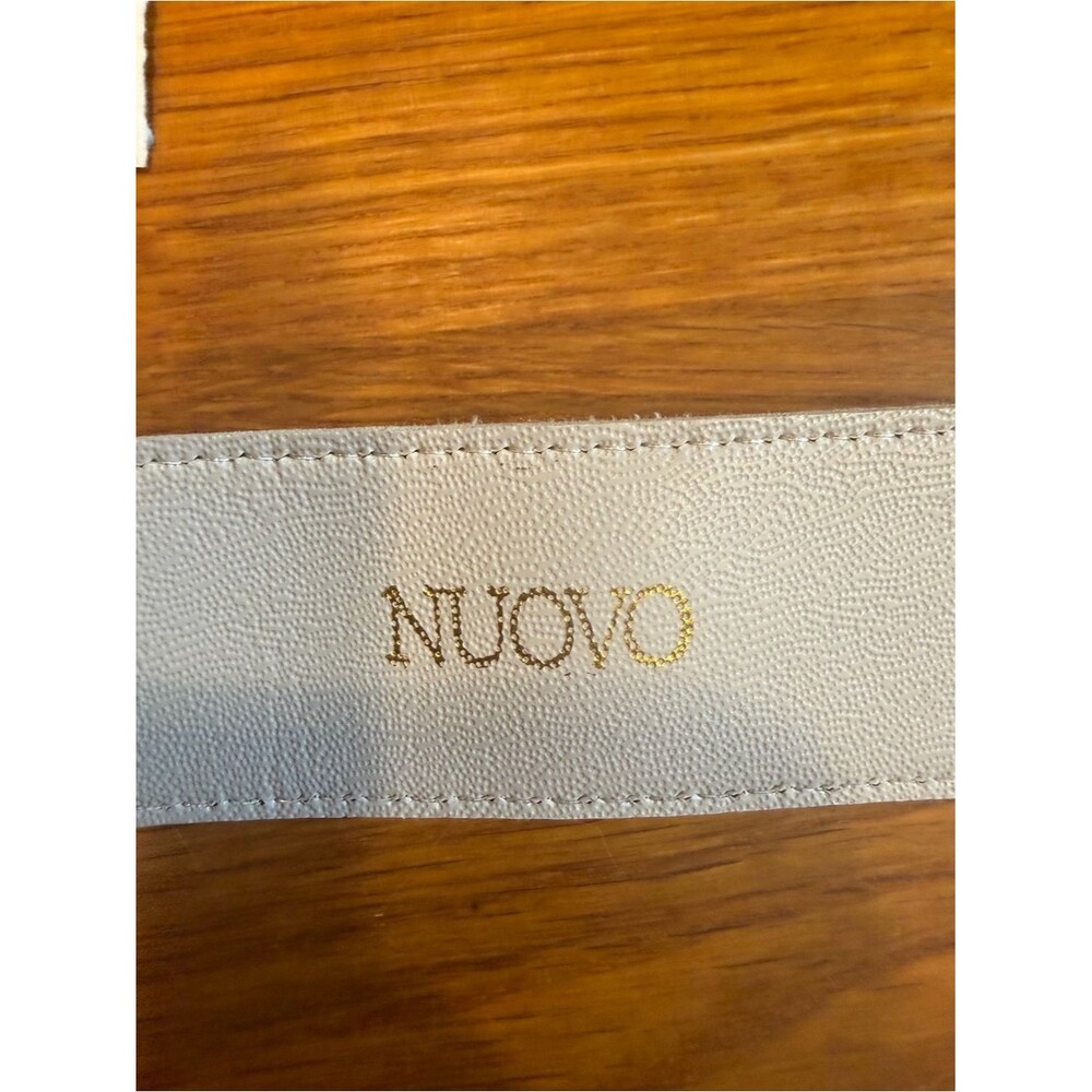 Vintage Nuovo Southwestern Pattern Belt with Silver Buckle (018) - Picture 7 of 11